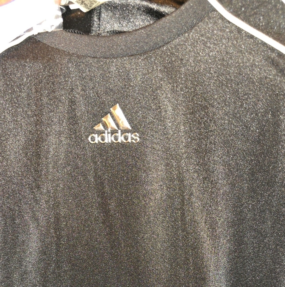 Adidas Black and Silver Sequin Mini Dress - Picture 5 of 5